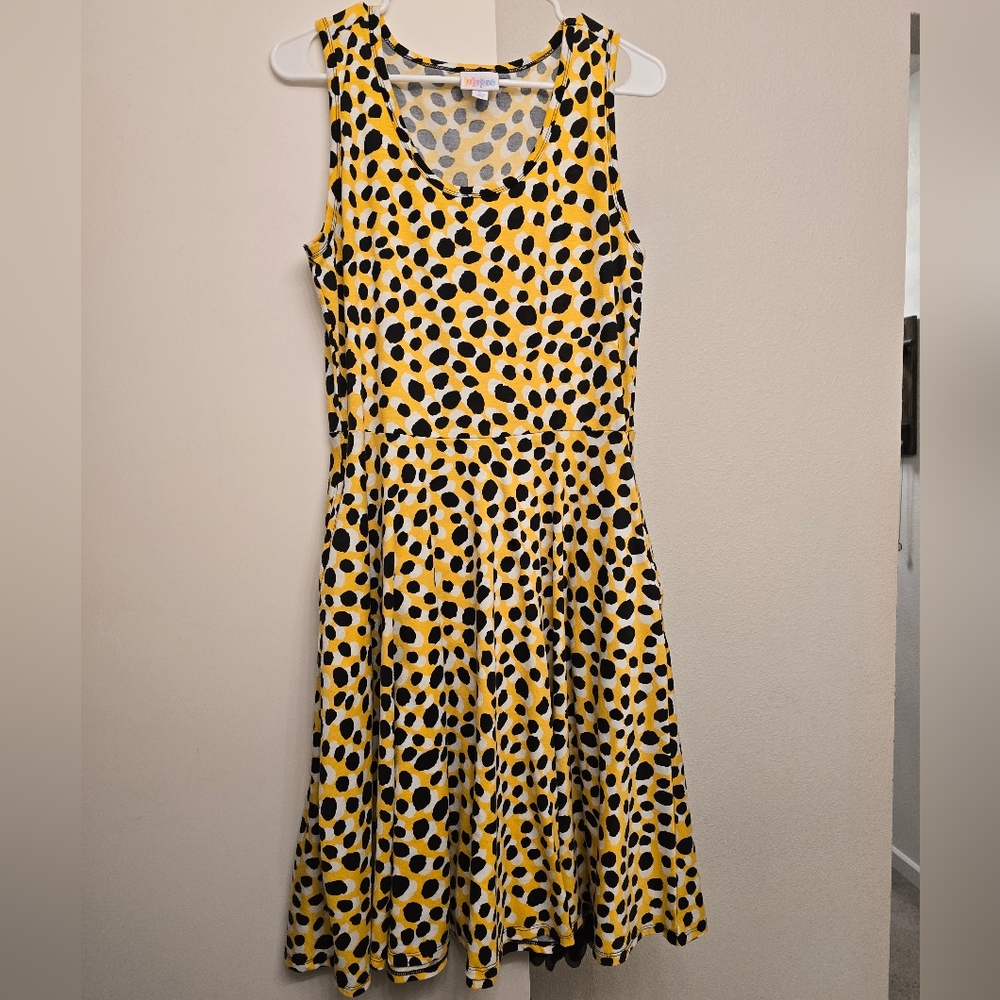 LuLaRoe Nicki dress size L worn 3x